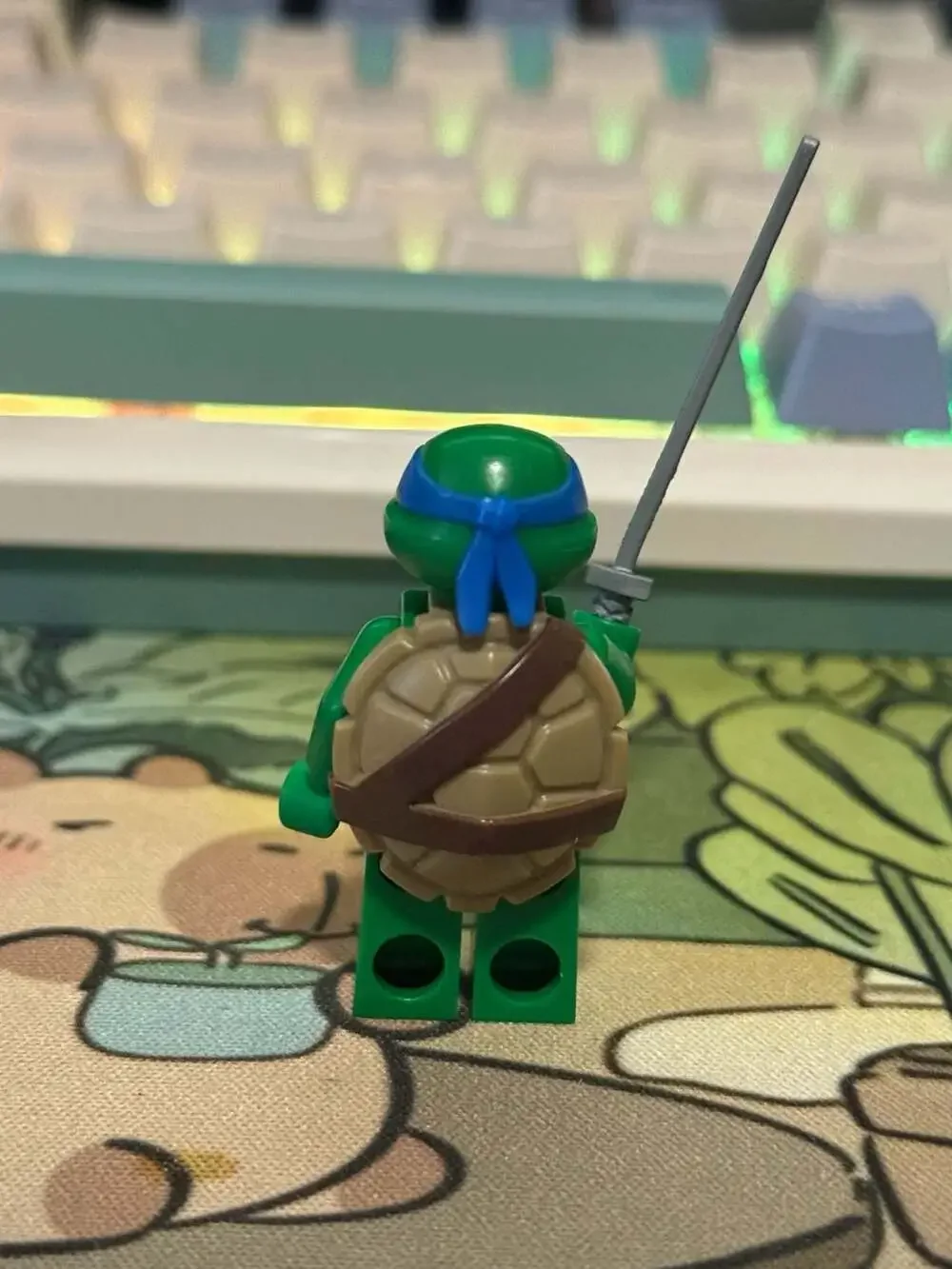 LEGO Teenage Mutant Ninja Turtles Leonardo Minifigure Gritted Teeth